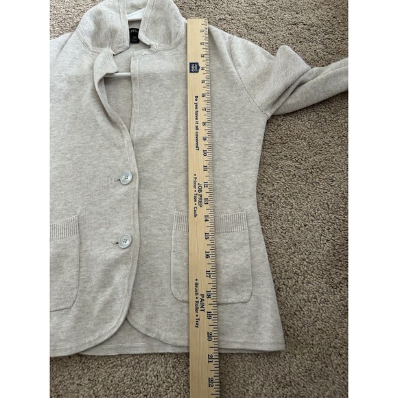 J. Crew Merino Wool Blend Collared Button Up Sweater/Cardigan Size XS Career - Picture 6 of 10
